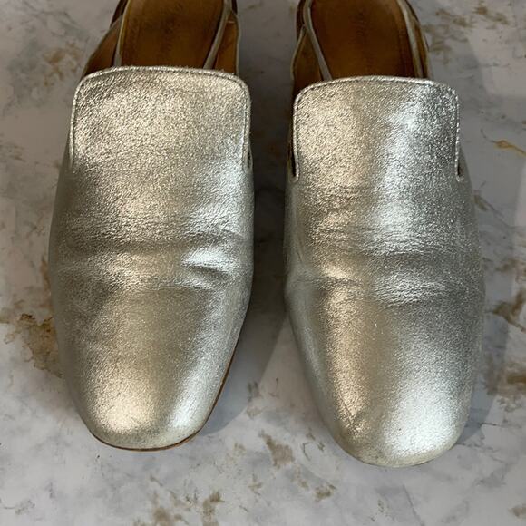 MADEWELL The Willa Slip On Silver Mule - Picture 5 of 9